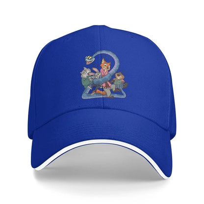 Zootopia Friends Casual Streetwear Snapback Baseball Cap