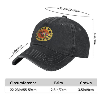 Island Hoppers Magnum PI Distressed Baseball Cap