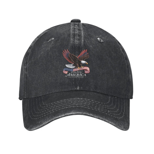 Americas 250th Birthday Celebration Baseball Cap