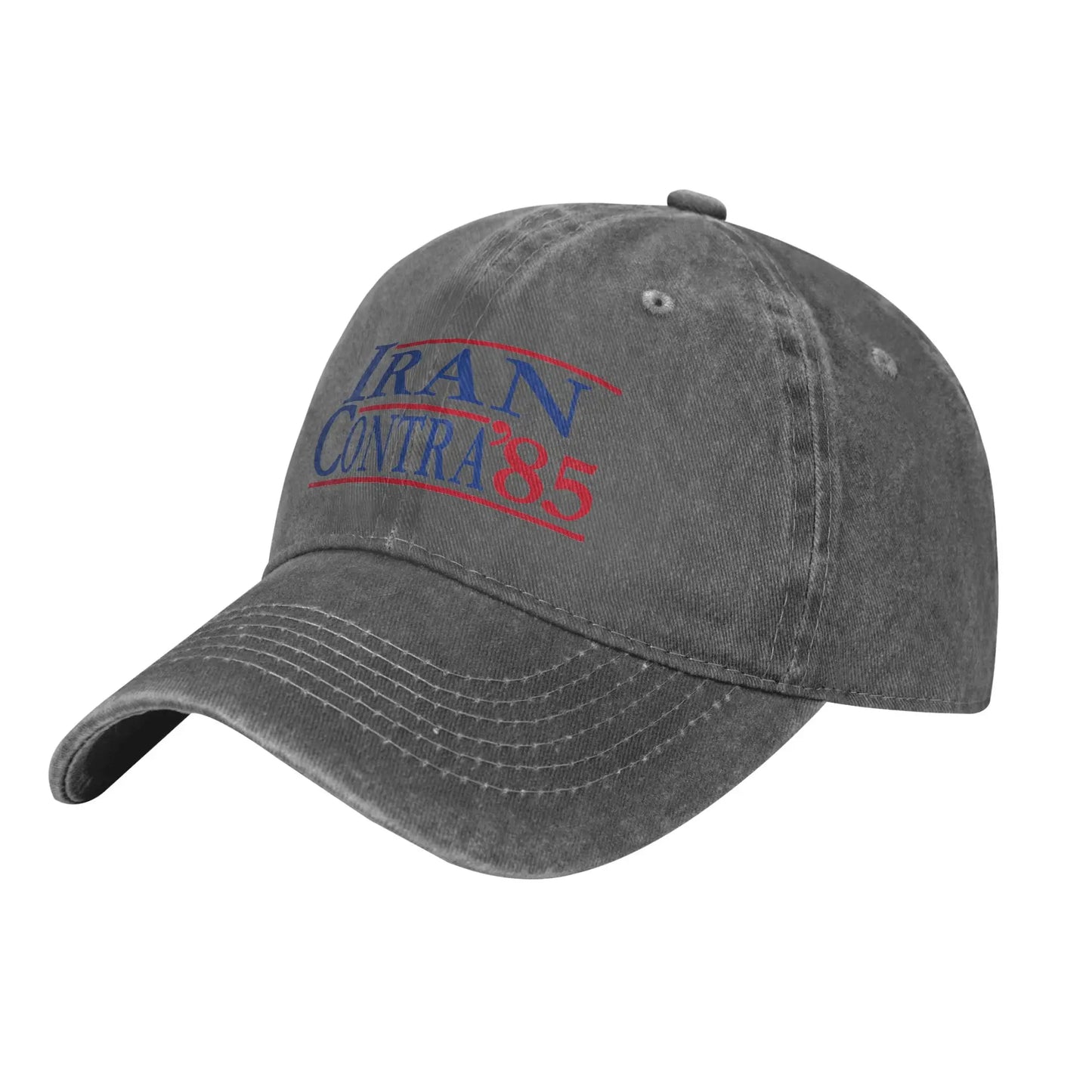 Vintage Iran Contra 85 Distressed Baseball Cap