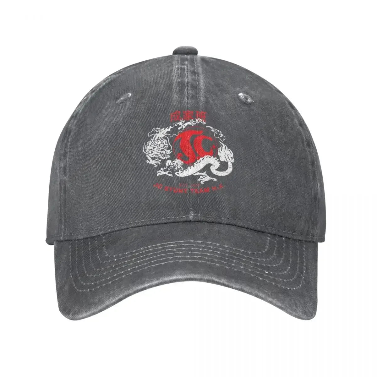 Jackie Chan Stunt Team Distressed Baseball Cap