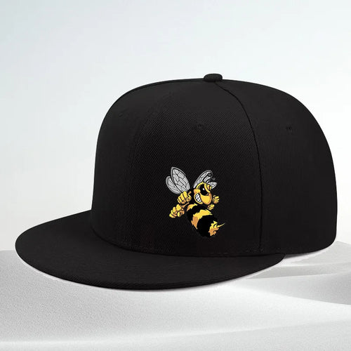 Angry Cartoon Bee Urban Streetwear Snapback Cap