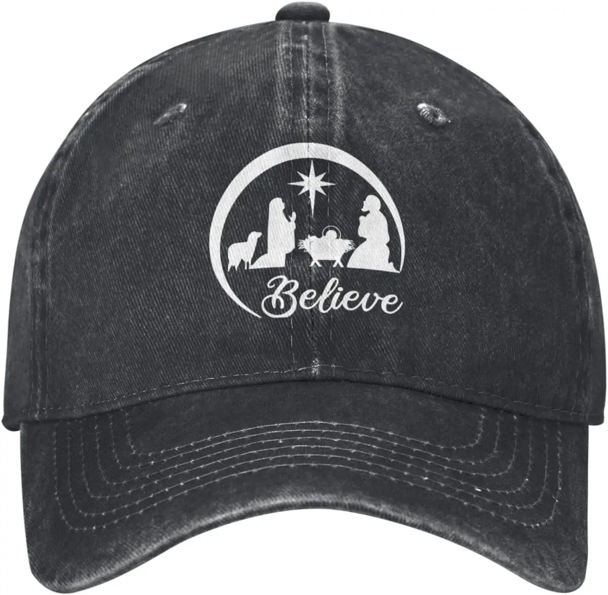 Faith Over Fear Cross Vintage Baseball Cap