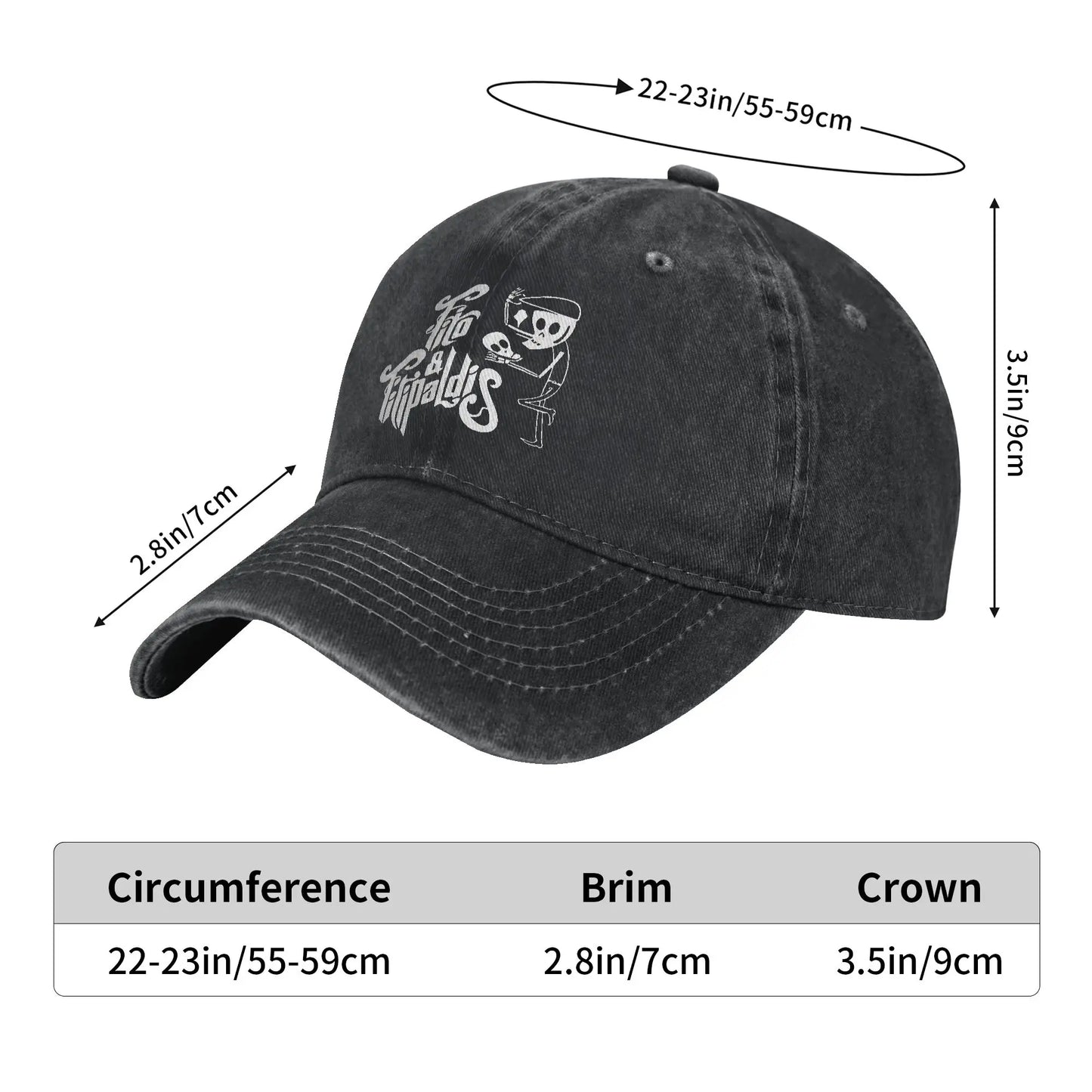 Fitos Fitipaldi Spanish Rock Band Baseball Cap