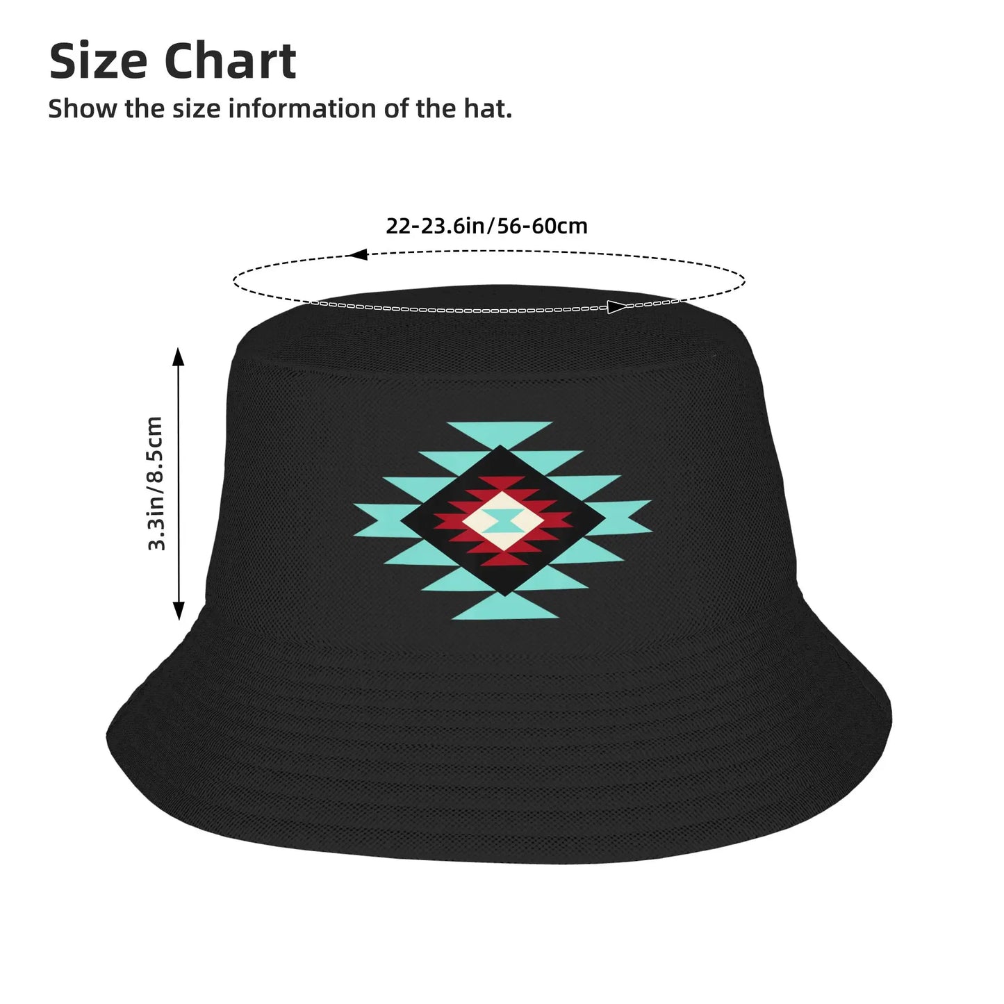 Southwest Navajo Tribal Pattern Streetwear Bucket Hat