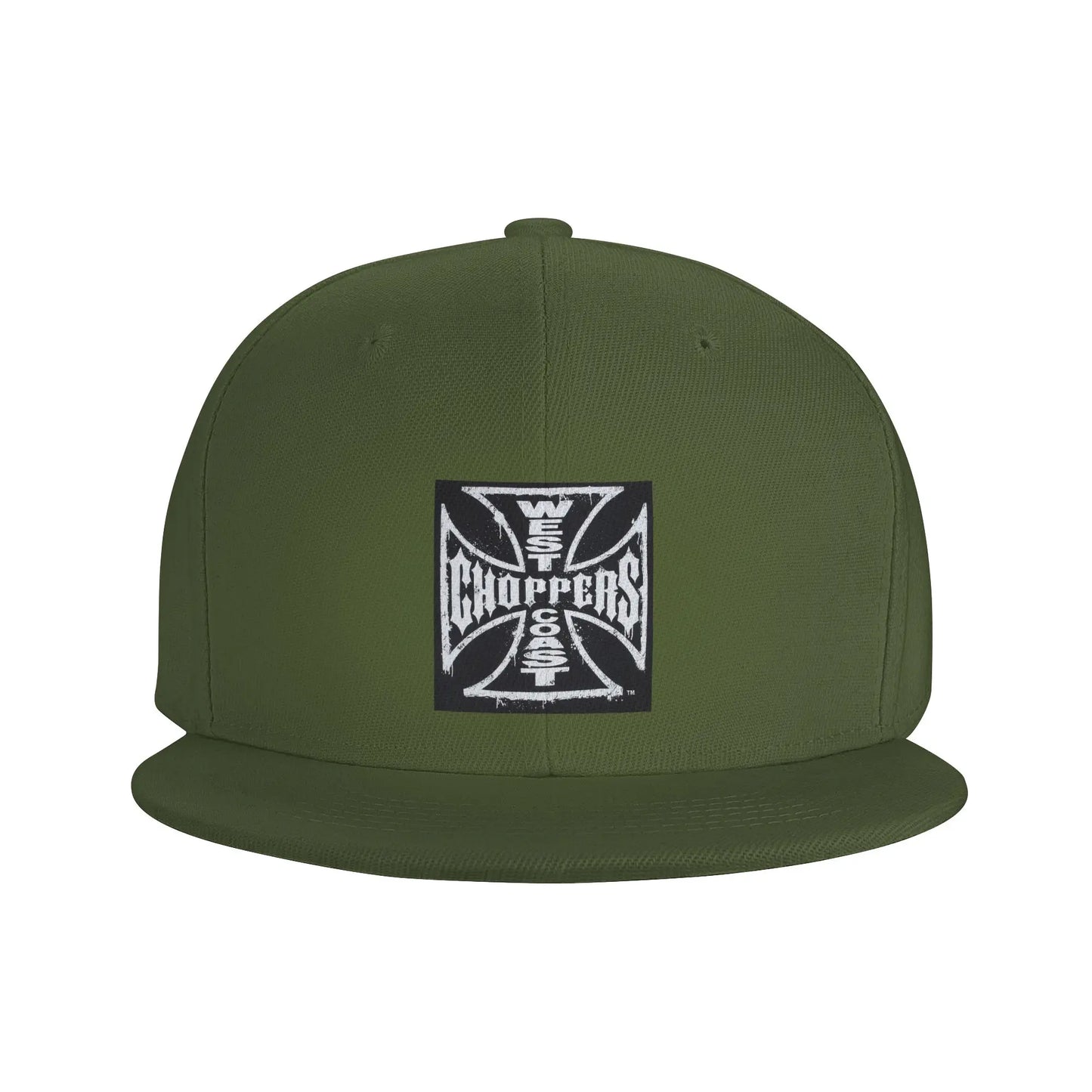 West Coast Iron Cross Choppers Breathable Unisex Snapback Cap