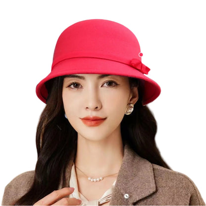 Retro British Wool Fisherman Bucket Hat