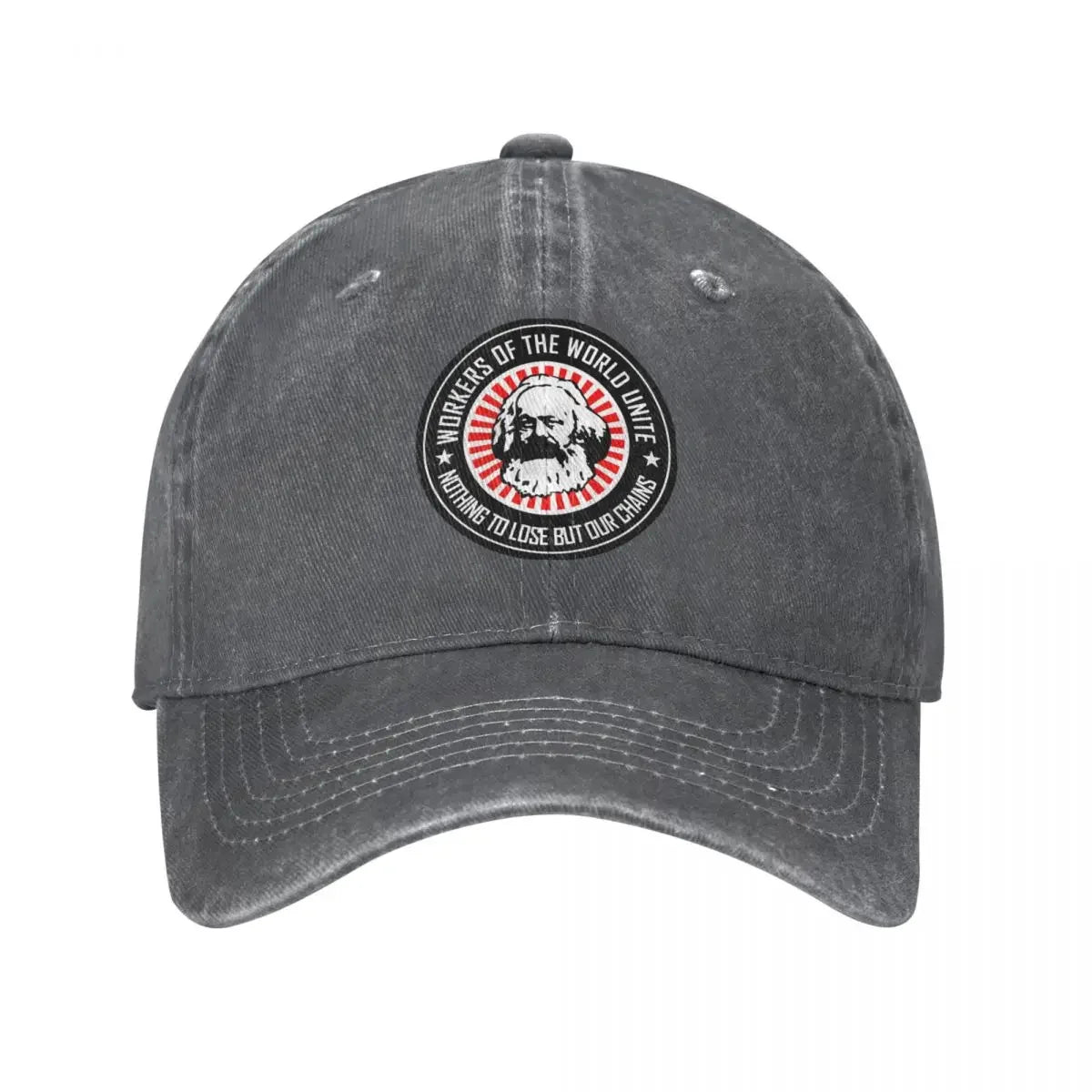 Workers Unite Karl Marx Baseball Cap