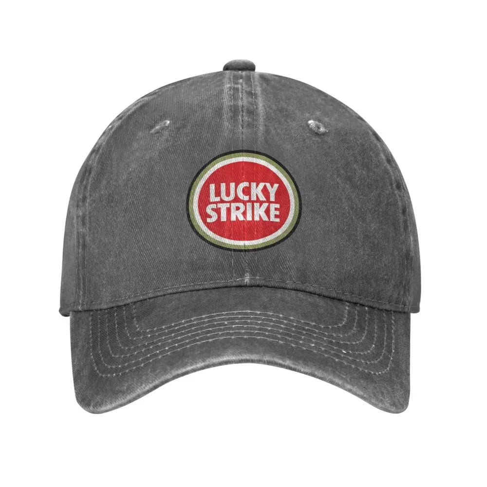 Lucky Strike Troye Sivan Washed Denim Cap