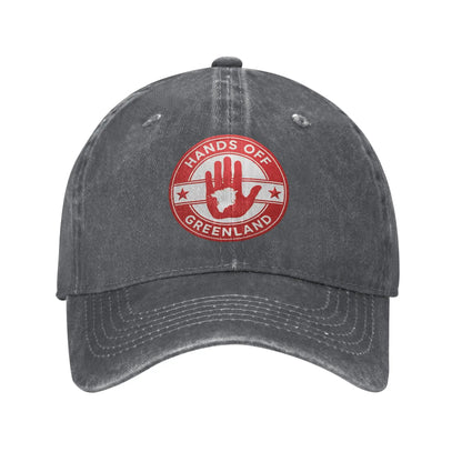 Hands Off Greenland Nuuk Sun Baseball Cap