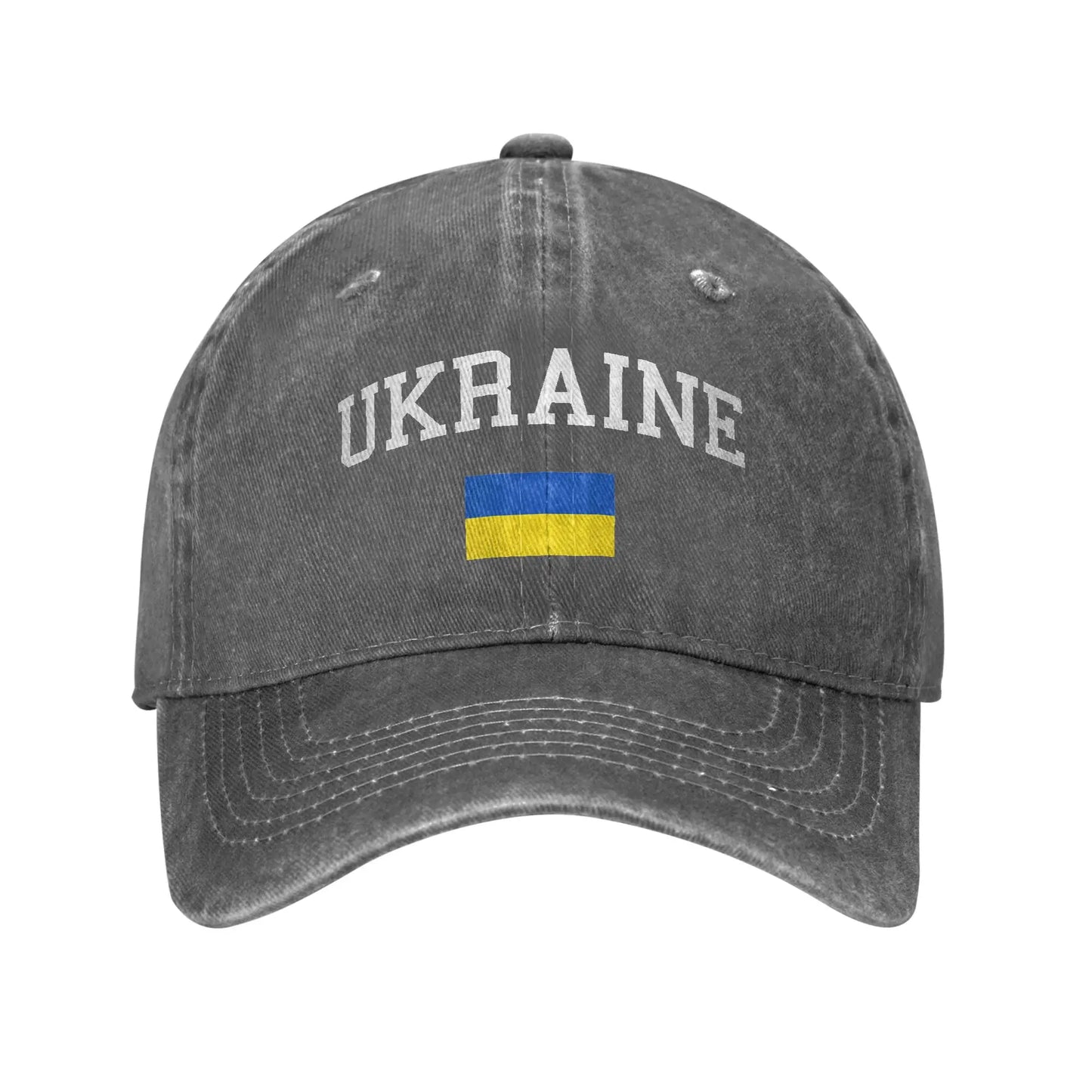 Ukrainian Flag Casual Y2K Trucker Baseball Cap