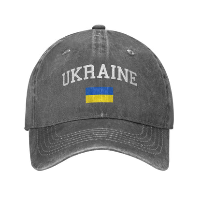 Ukrainian Flag Casual Y2K Trucker Baseball Cap