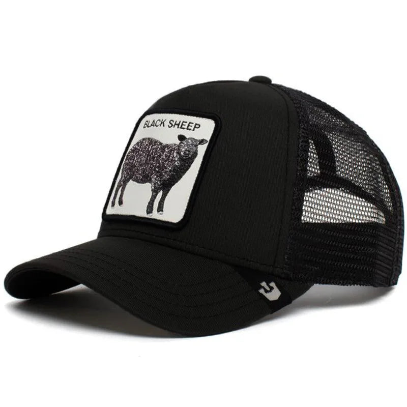 Big Buffalo Animal Patch Baseball Cap