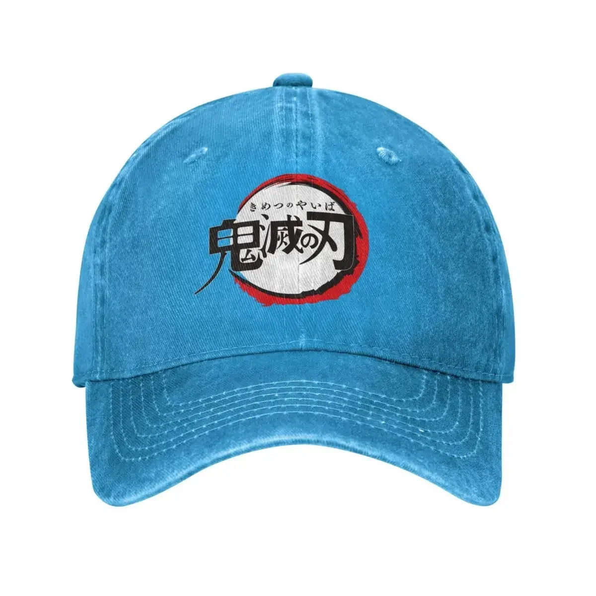Demon Slayer Distressed Washed Baseball Cap