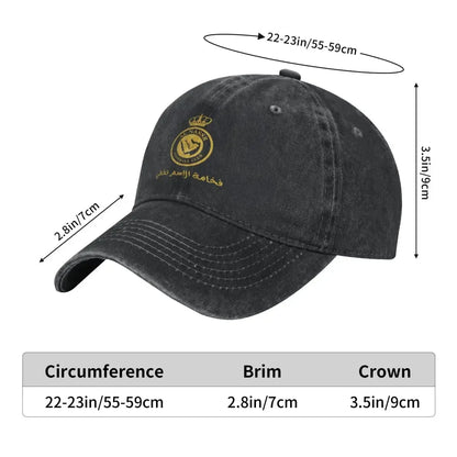 Al Nassr Football Club Fashion Baseball Cap