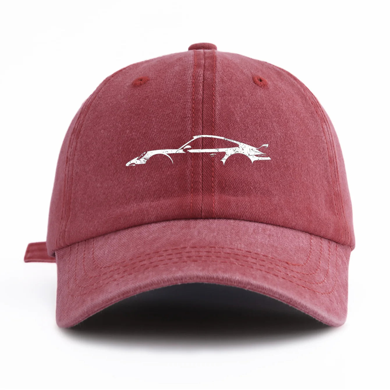Vintage 911 Print Minimalist Dad Baseball Cap