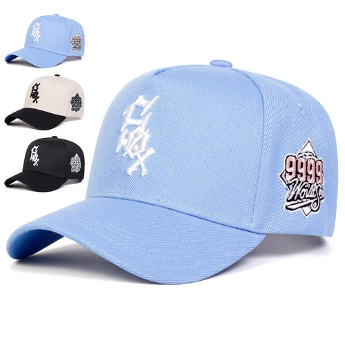 Unisex SOX 9999 Embroidered Casual Baseball Cap