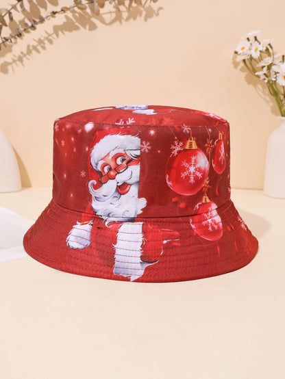 Santa Claus Christmas Fisherman Hat