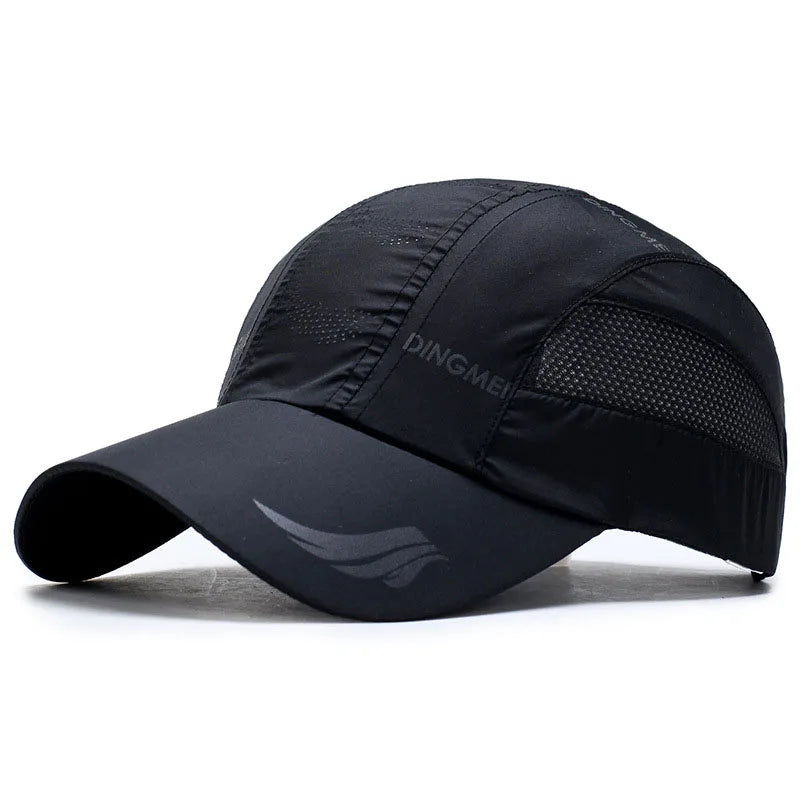 Summer Brand For Men Sports Running Sweat Baseball Cap