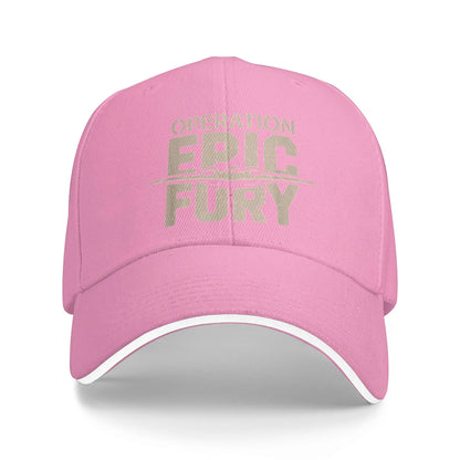 Operation Epic Fury Casual Trucker Baseball Cap