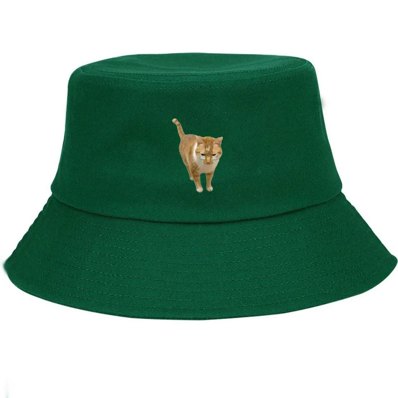Custom Anime Print Cotton Streetwear Bucket Hat