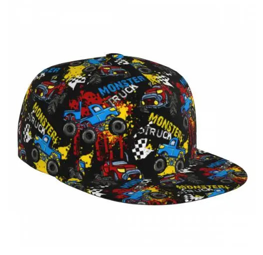 Monster Truck Snapback Cap