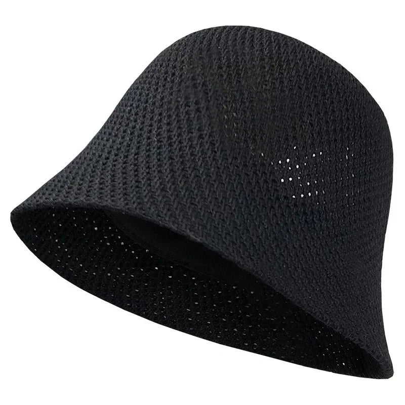 Women Summer Breathable Foldable Japanese Beach Bucket Hat