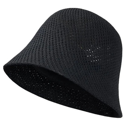 Women Summer Breathable Foldable Japanese Beach Bucket Hat