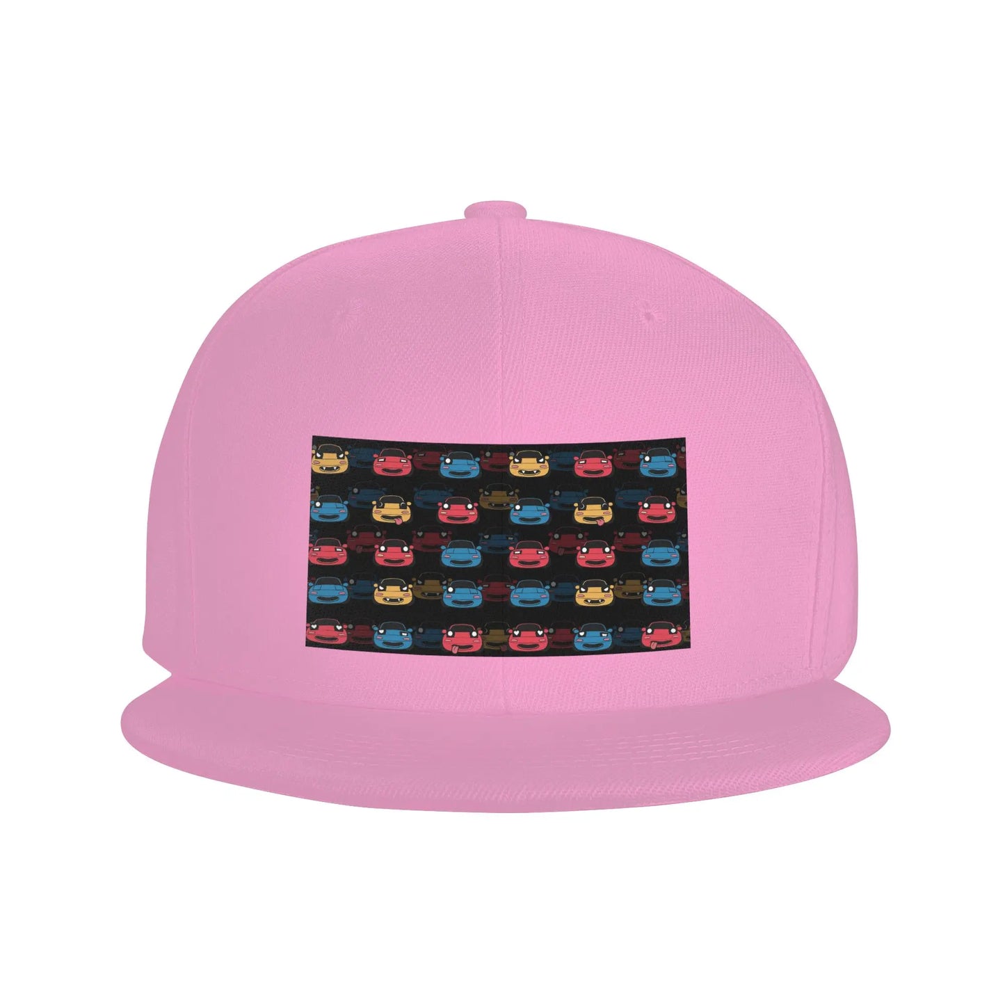 Cute Miata Face Casual Outdoor Snapback Cap