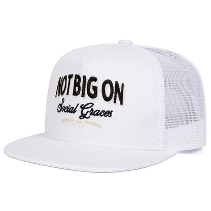 Unisex NOT BIG ON Embroidered Baseball Cap