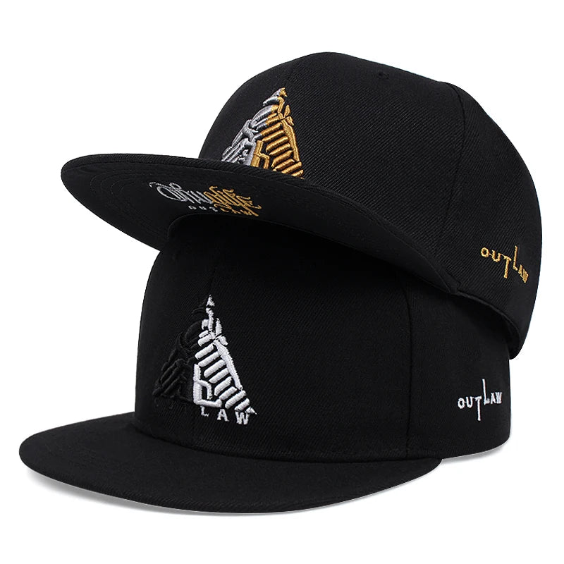 Thuglife Embroidery Snapback Hat Unisex