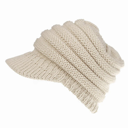 Thermal Ponytail Hollow Brim Baseball Cap