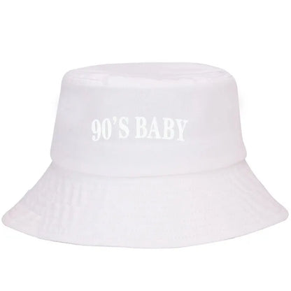 Number Print Cotton Bucket Hat
