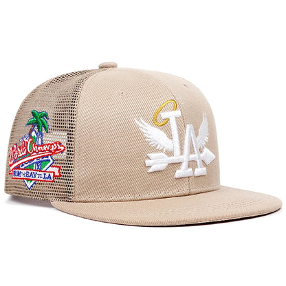 LA Wings Coconut Embroidered Mesh Baseball Cap