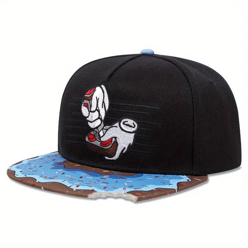 Luxury Cartoon Breathable Snapback Trucker Baseball Hat
