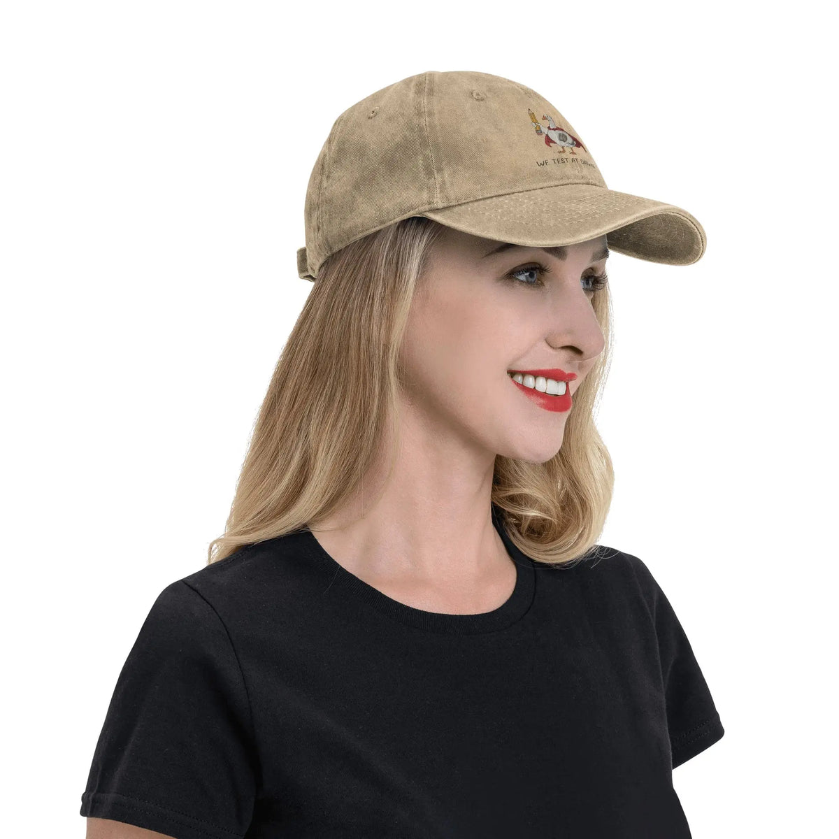 We Test At Dawn Adjustable Snapback Baseball Cap