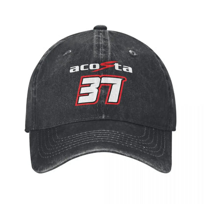 Pedro Acosta 37 Racing Distressed Baseball Cap