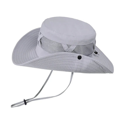 Men's Xinbaoguan Nylon Wide Brim Breathable Fishing Hat