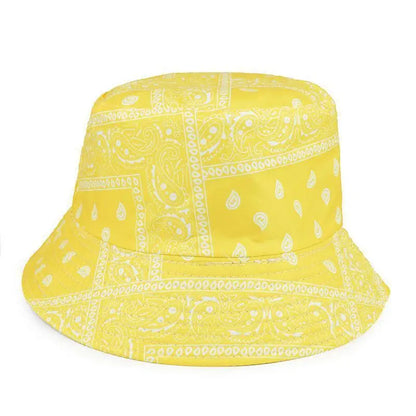 Paisley Double Sided Summer Bucket Hat