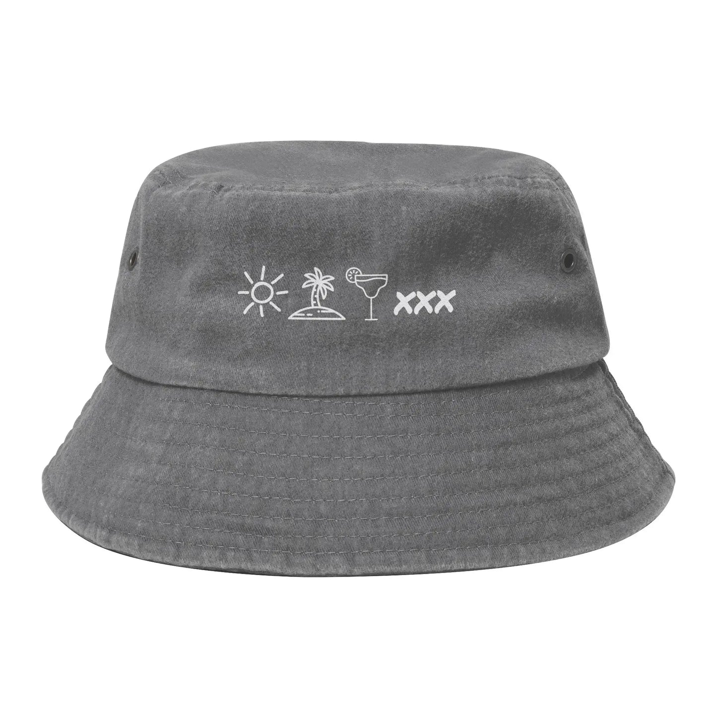 Callaita Bad Bunny Washed Denim Bucket Hat