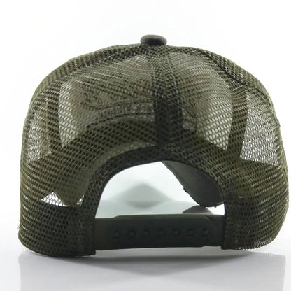 Streetwear Letter Embroidery Mesh Hip Hop Baseball Cap