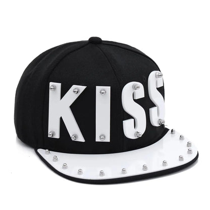 Unisex Heavy Letter Sequin Hip-Hop Cap