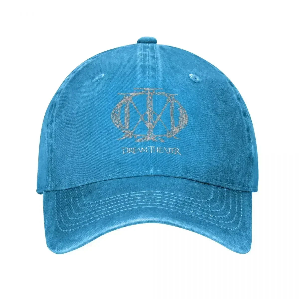 Dream Theater Heavy Metal Distressed Denim Baseball Cap