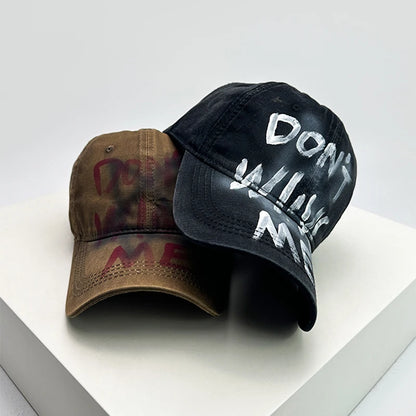 New Unisex American Style Graffiti Letters Baseball Hats