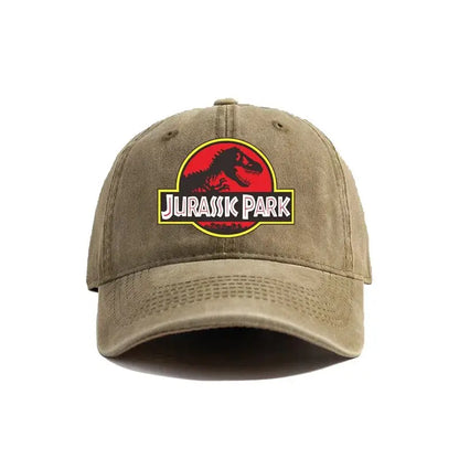Jurassic Park Distressed Baseball Cap
