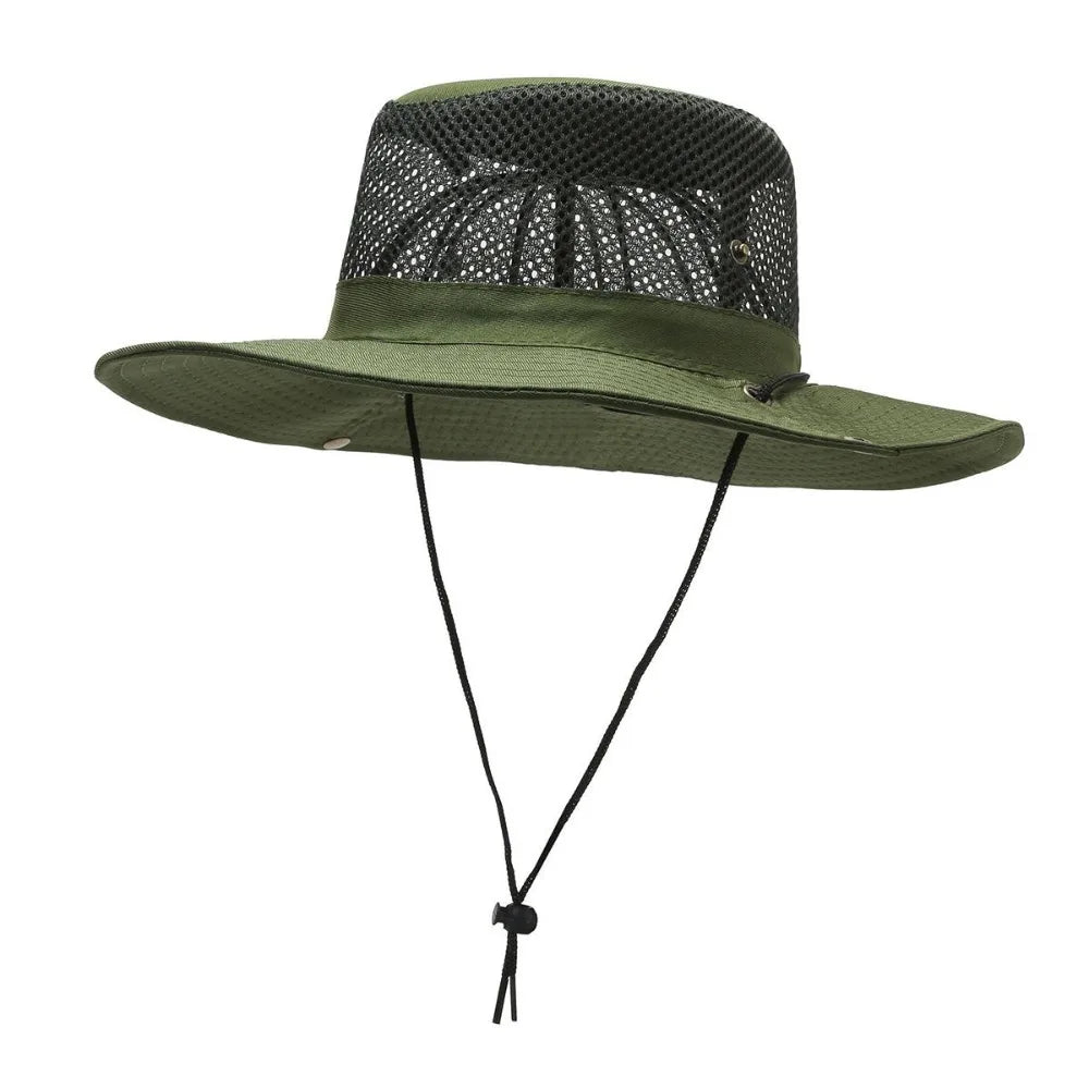 Breathable Foldable Mesh Bucket Hat