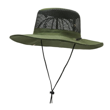 Breathable Foldable Mesh Bucket Hat