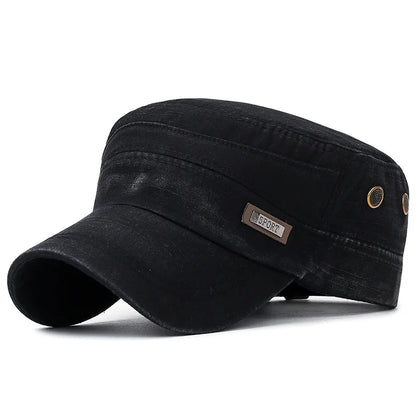 Vintage Washed Military Baseball Cap