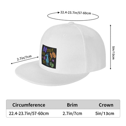 Cartoon Bojack Horseman Quote Graphic Streetwear Snapback Cap