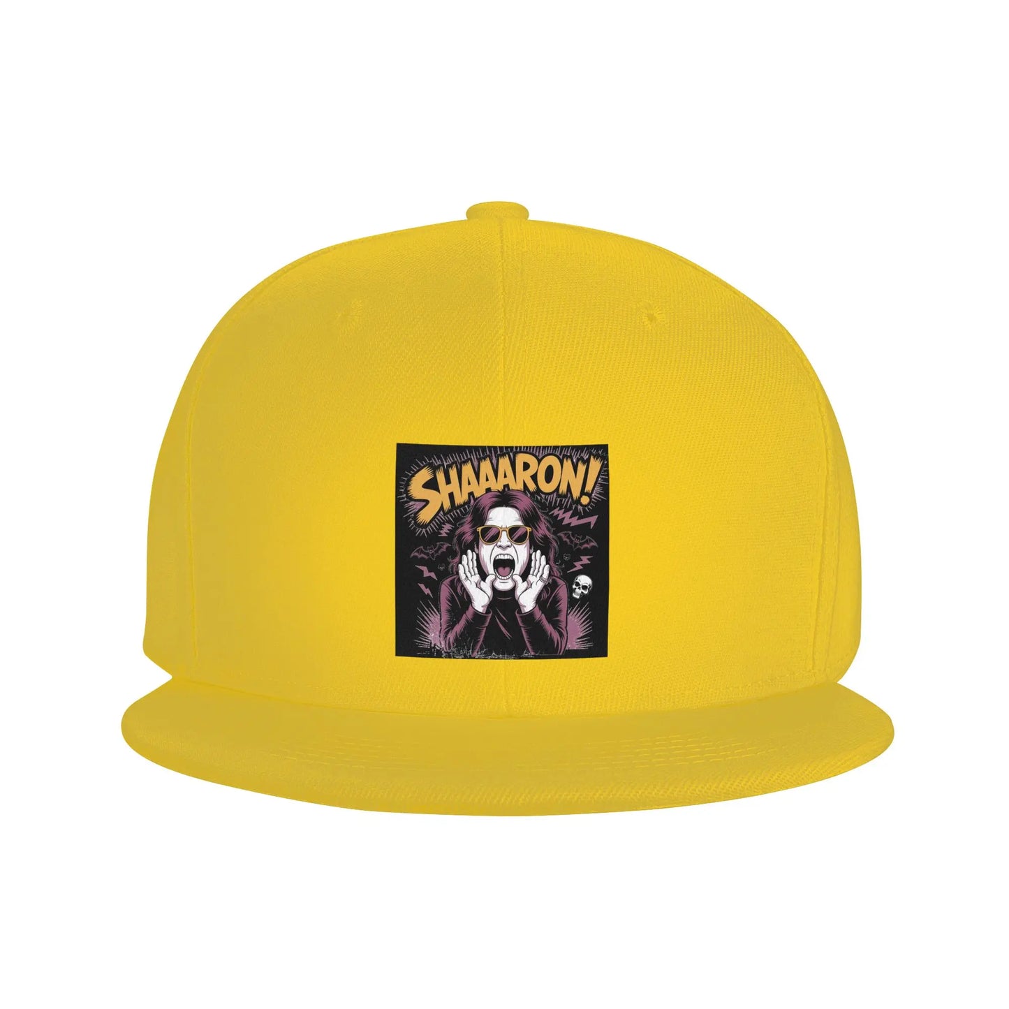 Ozzy Osbourne Sharon Meme Rock Graphic Snapback Cap